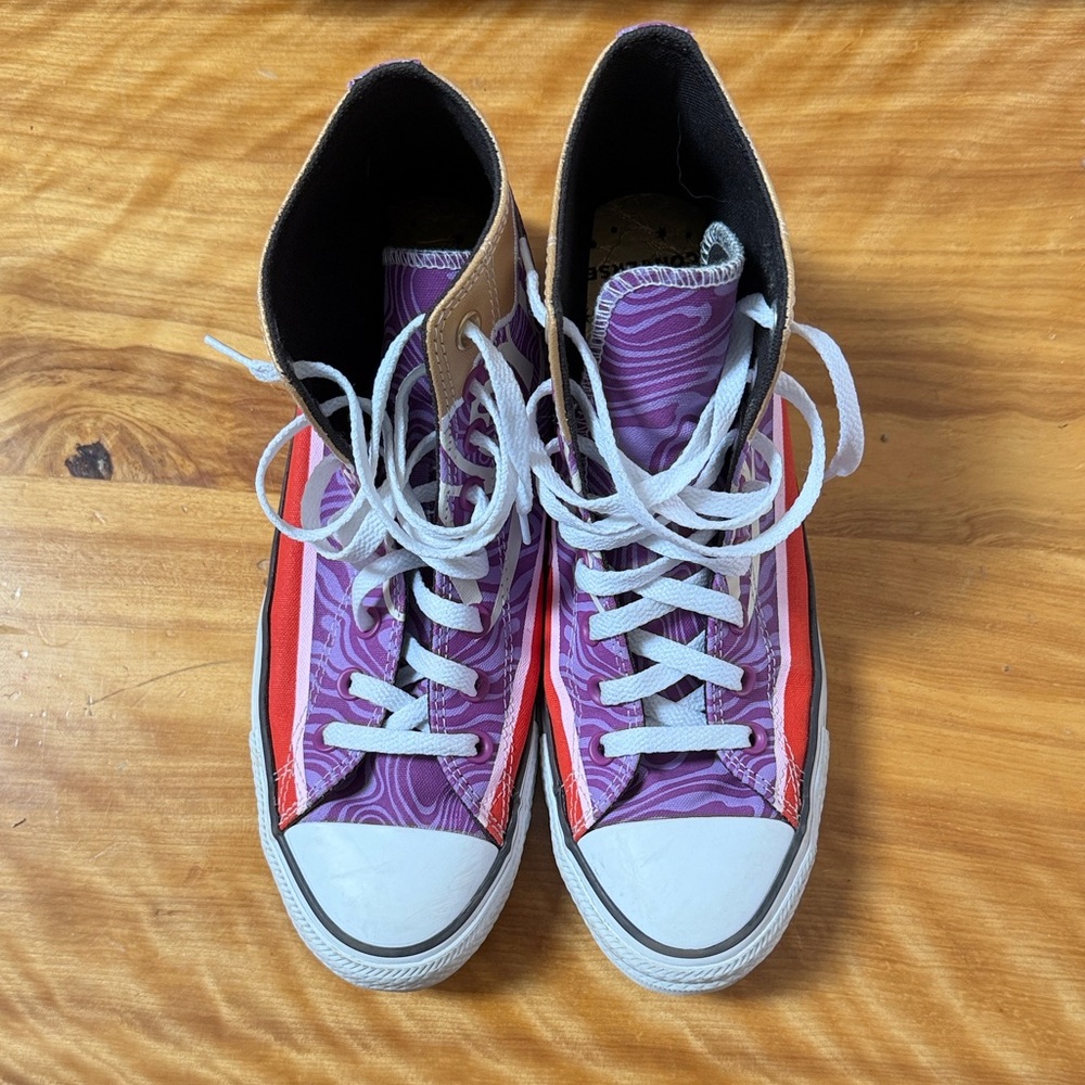 Converse Wonka Colorful High-Top Sneakers